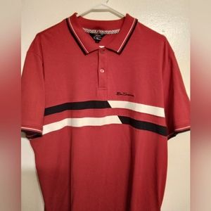 Red Ben Sherman polo
